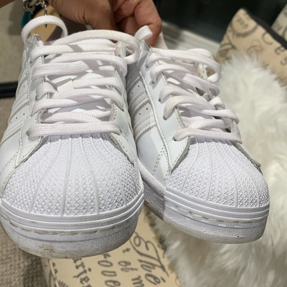 TODAY ONLY! White Superstar Adidas